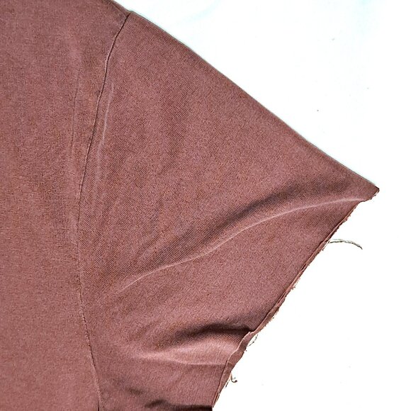OYSHO Light Maroon T-Shirt - Size Small - Picture 3 of 5